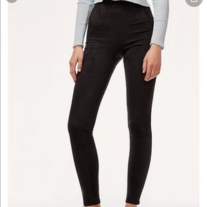 Wilfred Black Vegan Suede Daria Free Pant